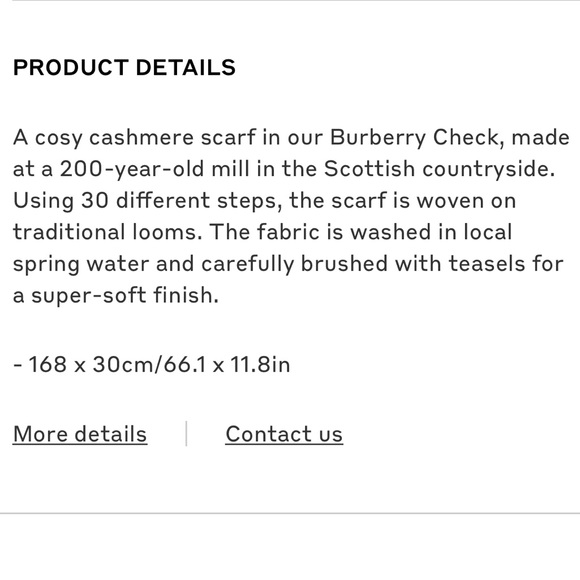 Burberry Cashmere Scarf - Picture 8 of 8